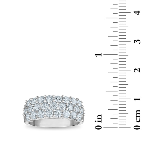 EcoLove 2 CTW Lab Grown Diamond Band in Sterling Silver