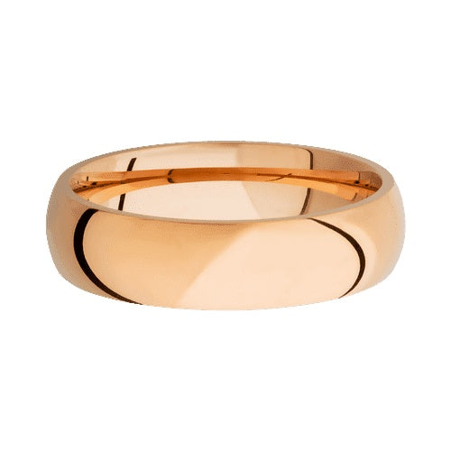 Lashbrook 14KT Rose Gold Band with Polished Finish