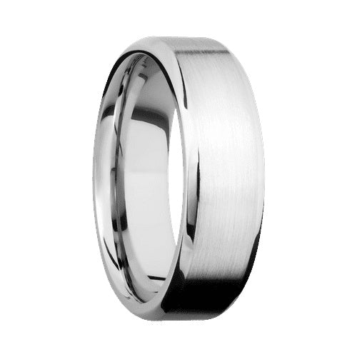Lashbrook 10KT White Gold Band with Satin Polished Finish