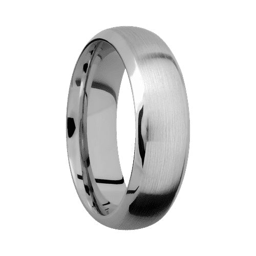 Lashbrook 10KT White Gold Band with Satin Polished Finish