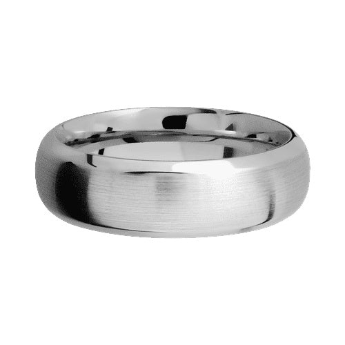 Lashbrook 10KT White Gold Band with Satin Polished Finish