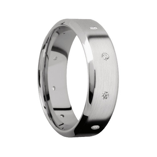 Lashbrook 10KT White Gold Band with Satin Polished Finish