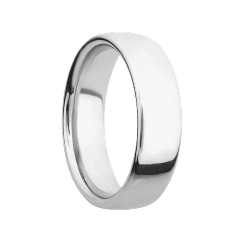 Lashbrook 14KT White Gold Band with Polished Finish