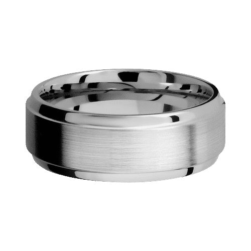Lashbrook 10KT White Gold Band with Satin Polished Finish