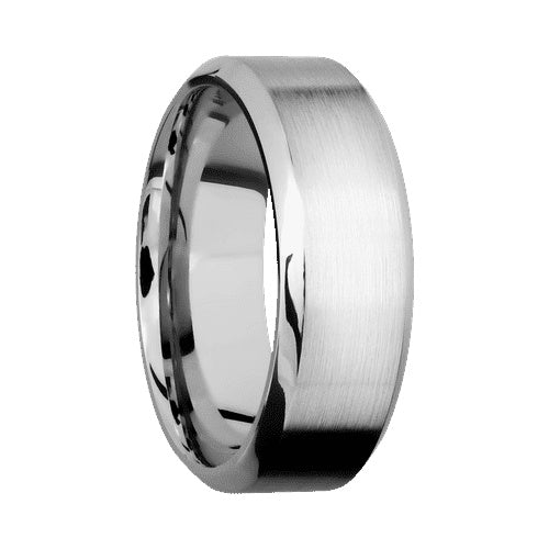 Lashbrook 10KT White Gold Band with Satin Polished Finish