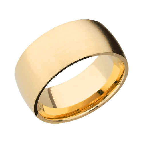 Lashbrook 10KT Yellow Gold Band with Satin Finish