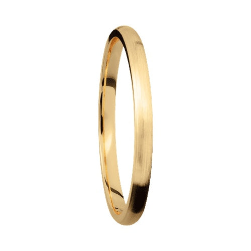 Lashbrook 10KT Yellow Gold Band with Satin Finish