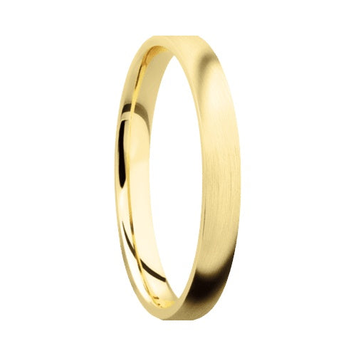 Lashbrook 10KT Yellow Gold Band with Satin Finish