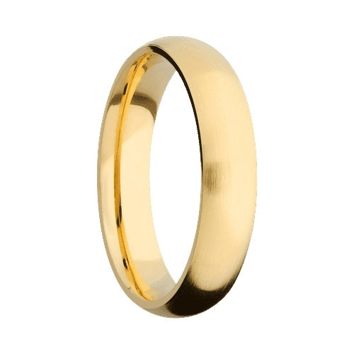 Lashbrook 10KT Yellow Gold Band with Satin Finish