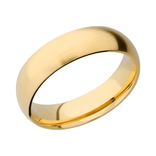Lashbrook 10KT Yellow Gold Band with Satin Finish