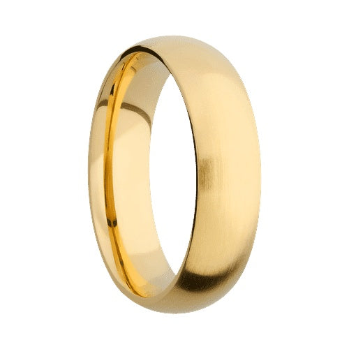 Lashbrook 10KT Yellow Gold Band with Satin Finish