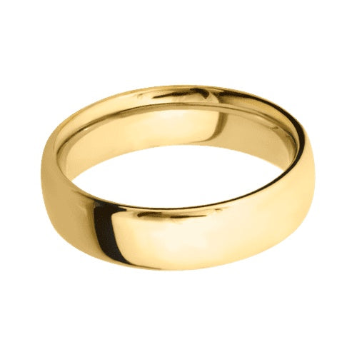 Lashbrook 10KT Yellow Gold Band with Polished Finish