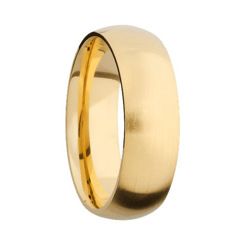 Lashbrook 10KT Yellow Gold Band with Satin Finish