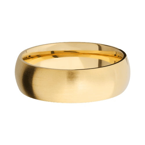 Lashbrook 10KT Yellow Gold Band with Satin Finish