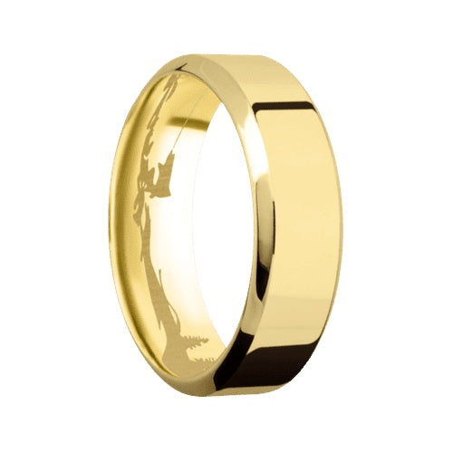 Lashbrook 10KT Yellow Gold Band with Polish Polished Finish
