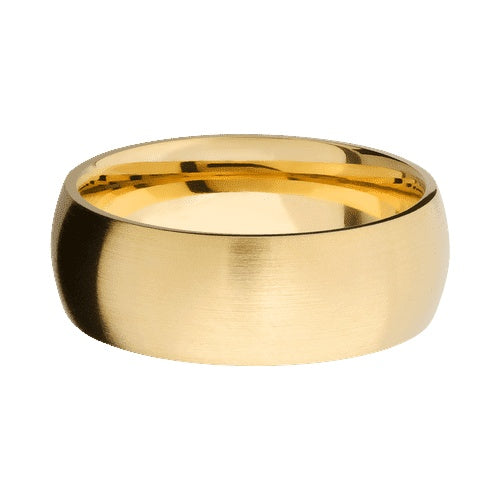 Lashbrook 10KT Yellow Gold Band with Satin Finish