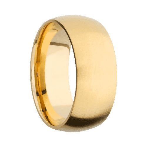 Lashbrook 10KT Yellow Gold Band with Satin Finish