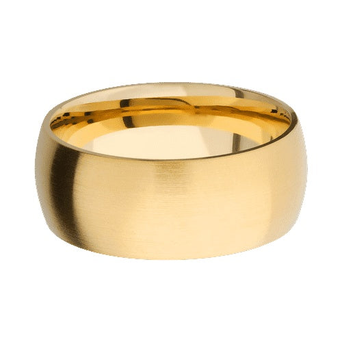 Lashbrook 10KT Yellow Gold Band with Satin Finish