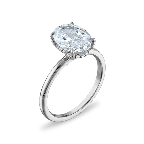 Signature EcoLove Diamond Dreams 2 CTW Lab Grown Diamond Solitaire Ring in 14KT White Gold