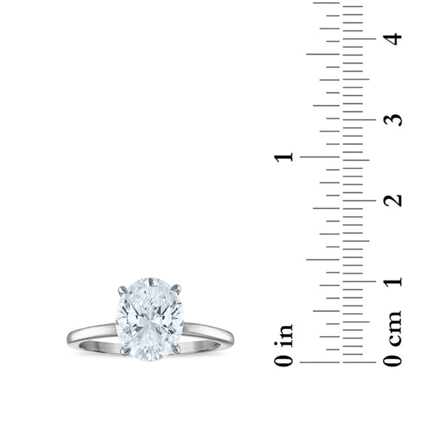 Signature EcoLove Diamond Dreams 2 CTW Lab Grown Diamond Solitaire Ring in 14KT White Gold
