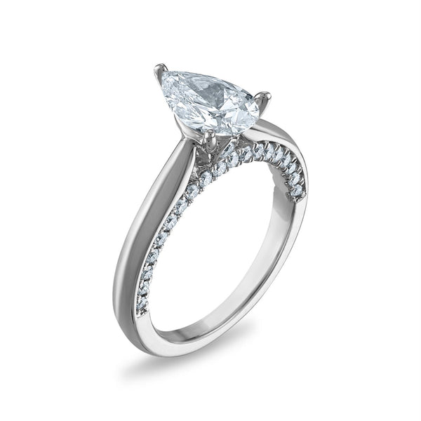 Signature EcoLove 2 CTW Lab Grown Diamond Solitaire Engagement Ring in 14KT Gold