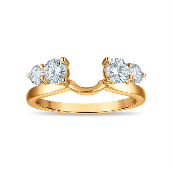 Signature EcoLove 3/4 CTW Lab Grown Diamond Ring Enhancer in 14KT Yellow Gold