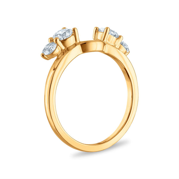 Signature EcoLove 3/4 CTW Lab Grown Diamond Ring Enhancer in 14KT Yellow Gold