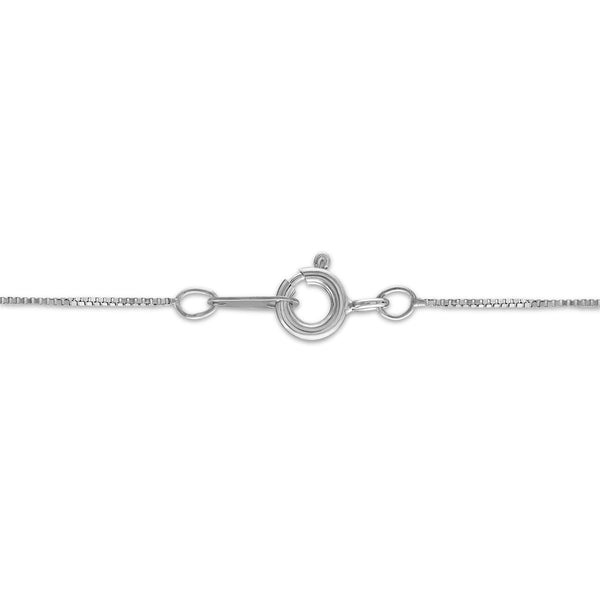 Signature EcoLove 3/4 CTW Lab Grown Diamond Fashion Flower Shaped 18-inch Pendant in 14KT White Gold