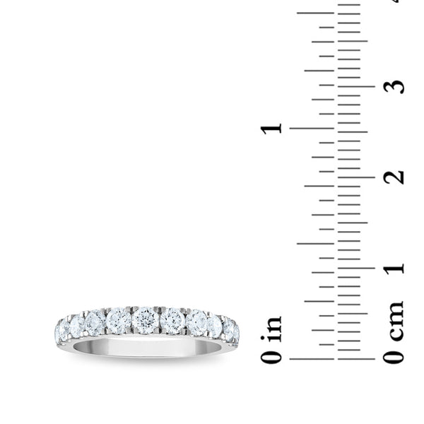 Signature EcoLove Diamond Dreams 5 CTW Lab Grown Diamond Halo Bridal Set Ring in 14KT White Gold