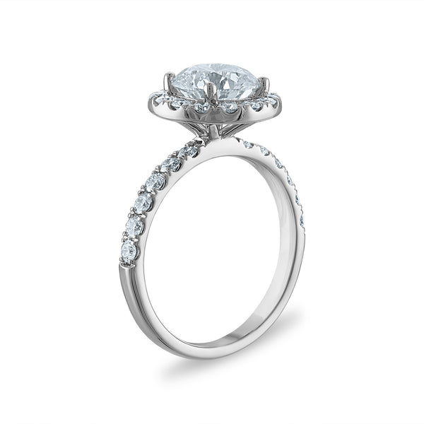 Signature EcoLove Diamond Dreams 3-1/3 CTW Lab Grown Diamond Bridal Set in 14KT White Gold