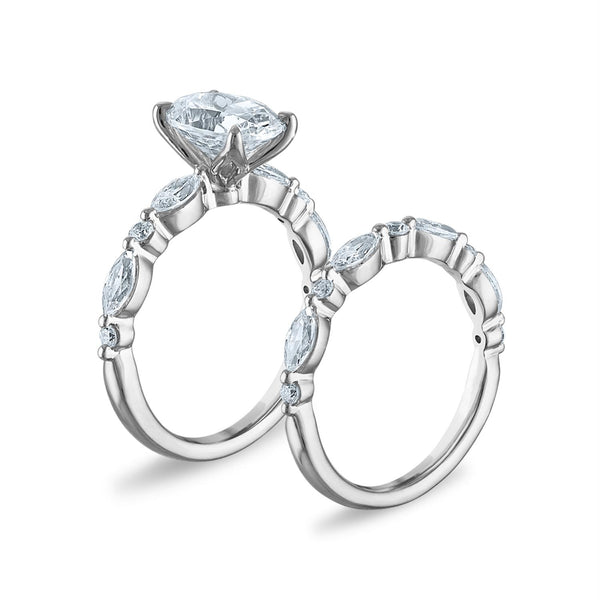 Signature EcoLove Diamond Dreams 2-3/4 CTW Lab Grown Diamond Bridal Set in 14KT Gold