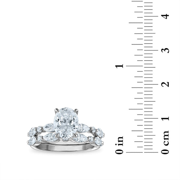 Signature EcoLove Diamond Dreams 2-3/4 CTW Lab Grown Diamond Bridal Set in 14KT Gold