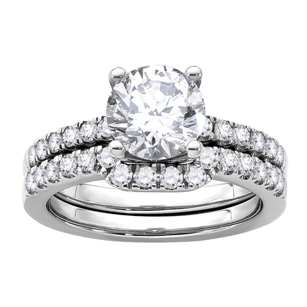 Signature EcoLove Diamond Dreams 2-1/3 CTW Diamond Bridal Set in Platinum