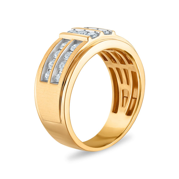 Signature EcoLove 1 CTW Lab Grown Diamond Ring in 14KT Gold