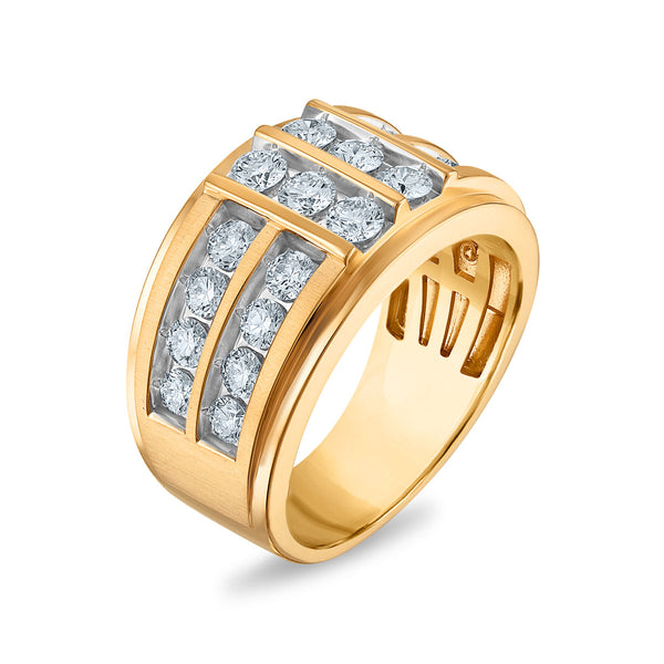Signature EcoLove 2 CTW Lab Grown Diamond Ring in 14KT Gold