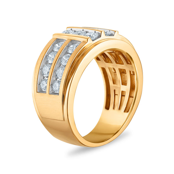 Signature EcoLove 2 CTW Lab Grown Diamond Ring in 14KT Gold