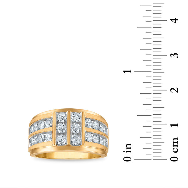 Signature EcoLove 2 CTW Lab Grown Diamond Ring in 14KT Gold