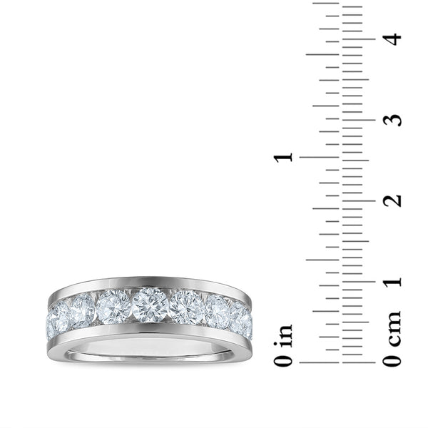 Signature EcoLove 3 CTW Lab Grown Diamond Set Ring in 14KT White Gold