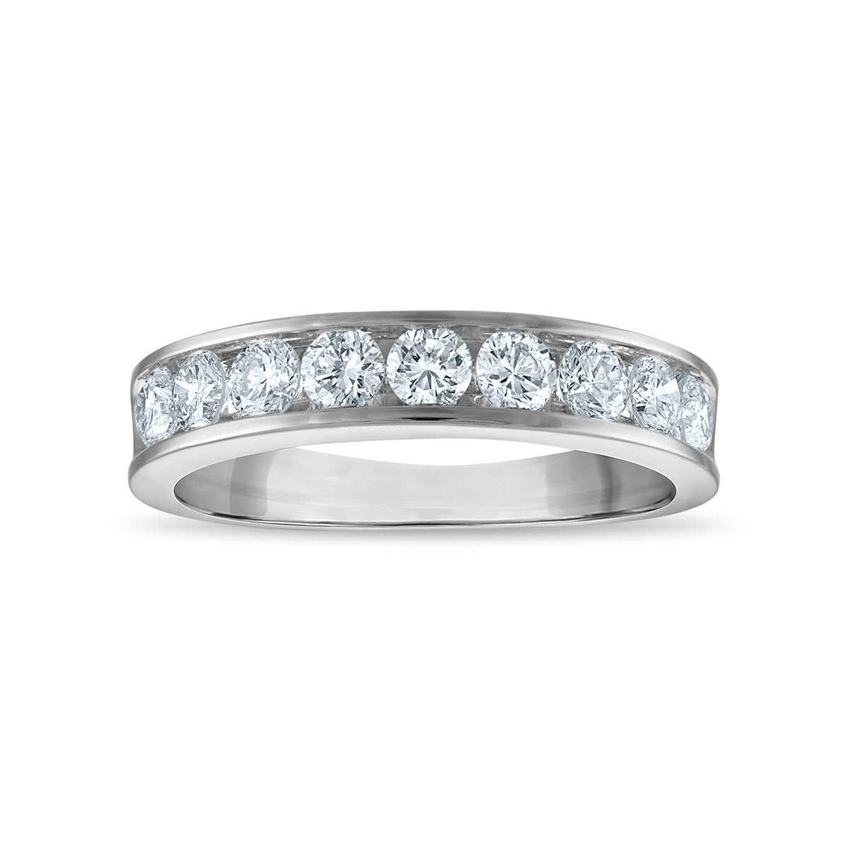Signature EcoLove 1 CTW Lab Grown Diamond Ring in 14KT White Gold