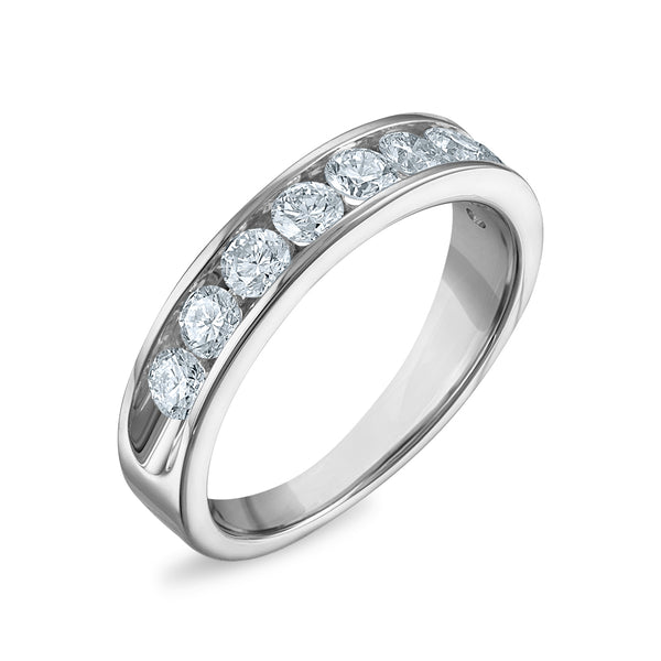 Signature EcoLove 1 CTW Lab Grown Diamond Ring in 14KT White Gold