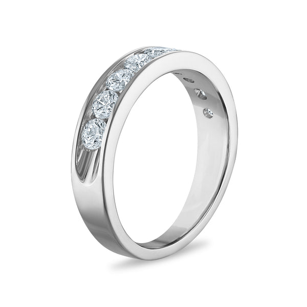 Signature EcoLove 1 CTW Lab Grown Diamond Ring in 14KT White Gold