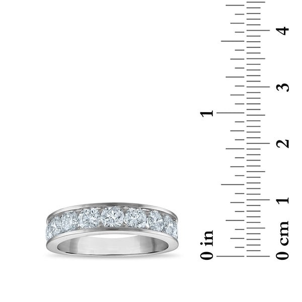 Signature EcoLove 1-1/2 CTW Lab Grown Diamond Ring in 14KT White Gold
