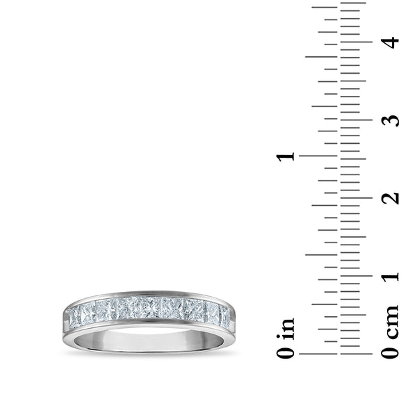 Signature EcoLove 1 CTW Lab Grown Diamond Ring in 14KT White Gold