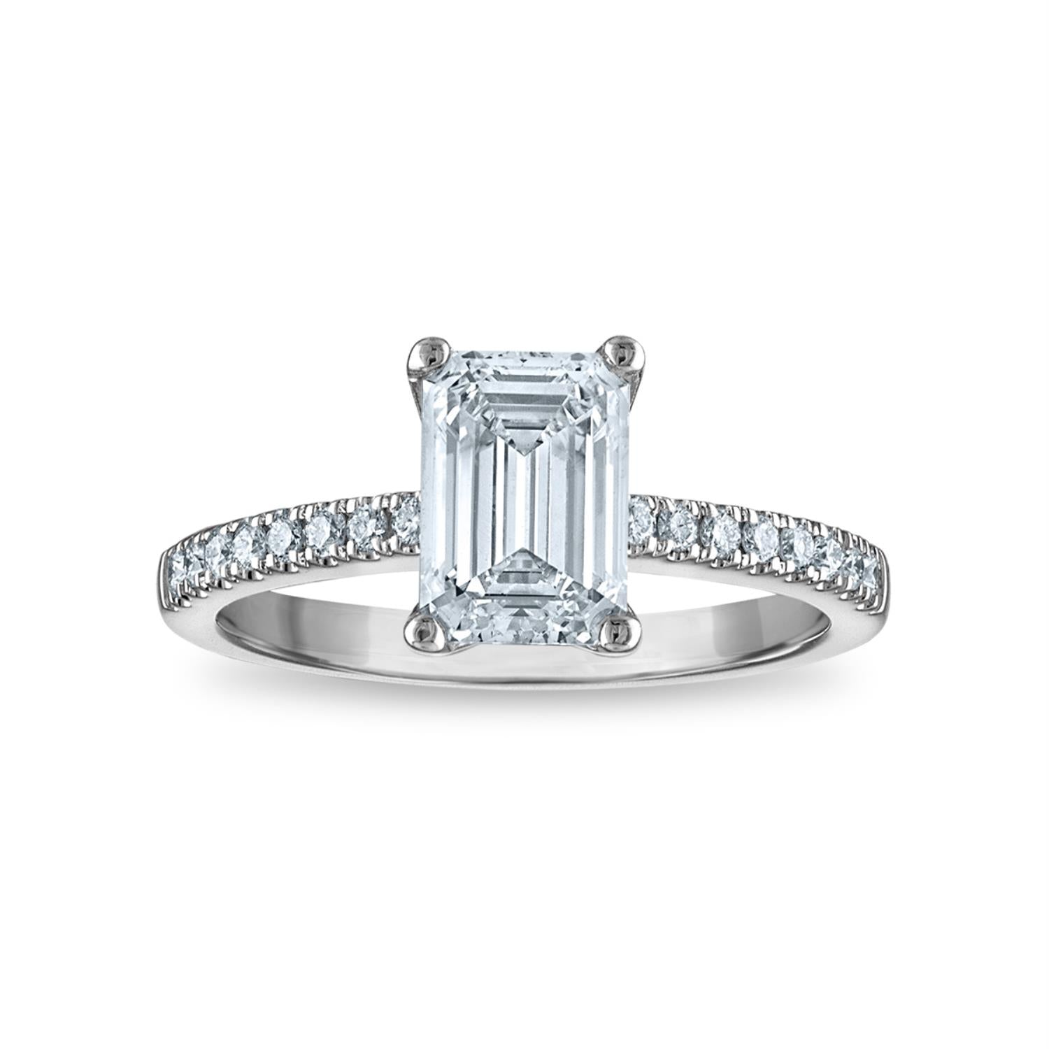 Signature EcoLove Diamond Dreams 2 CTW Lab Grown Diamond Ring in 14KT Gold