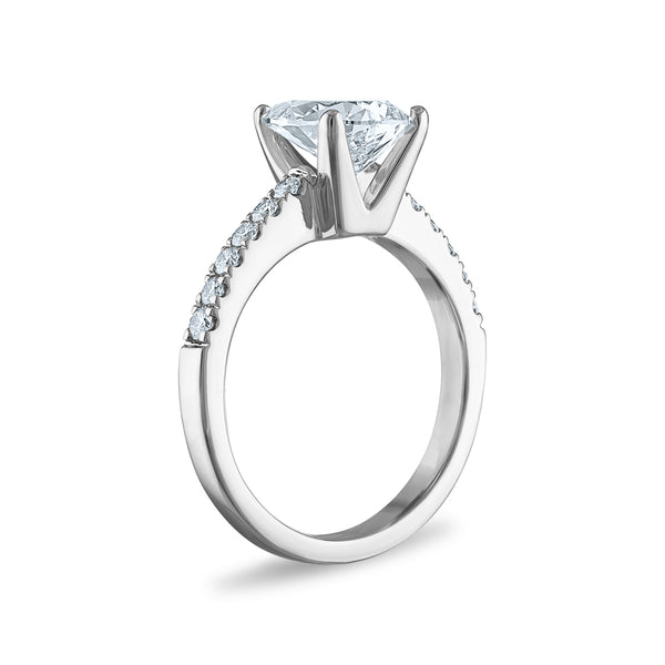 Signature EcoLove Diamond Dreams 2-1/2 CTW Lab Grown Diamond Engagement Ring in 14KT White Gold