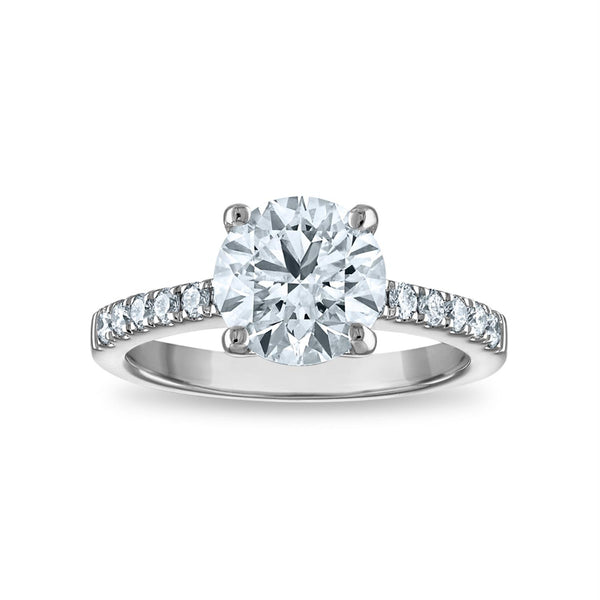 Signature EcoLove Diamond Dreams 2-1/2 CTW Lab Grown Diamond Engagement Ring in 14KT White Gold