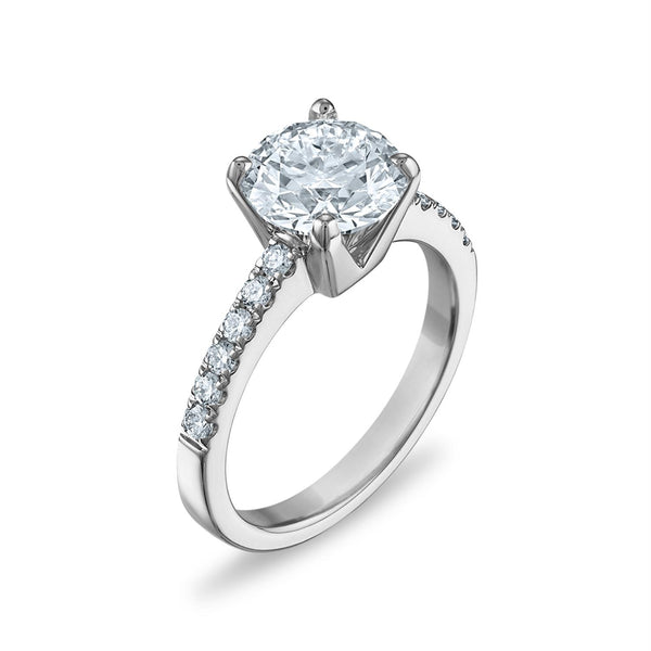 Signature EcoLove Diamond Dreams 2-1/2 CTW Lab Grown Diamond Engagement Ring in 14KT White Gold