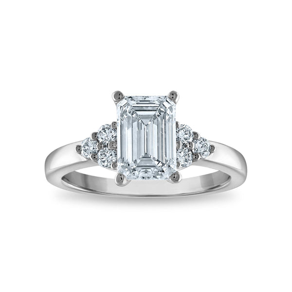 Signature EcoLove Diamond Dreams 2 CTW Lab Grown Diamond Engagement Ring in 14KT White Gold