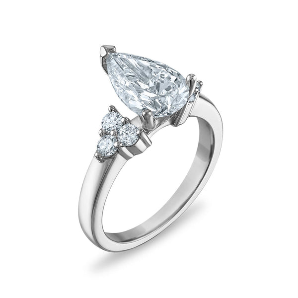 Signature EcoLove Diamond Dreams 2-5/8 CTW Lab Grown Diamond Engagement Ring in 14KT White Gold