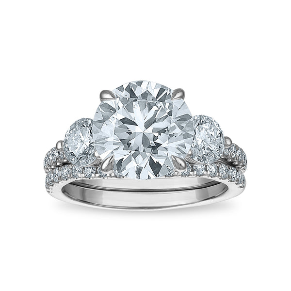 Signature EcoLove Diamond Dreams 5-1/3 CTW Lab Grown Diamond Bridal Set in 14KT White Gold